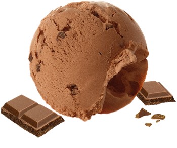 Laktosfri Ljus Choklad Gräddglass
